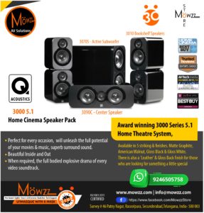 Mowzz Store Q Acoustics 3000 5.1